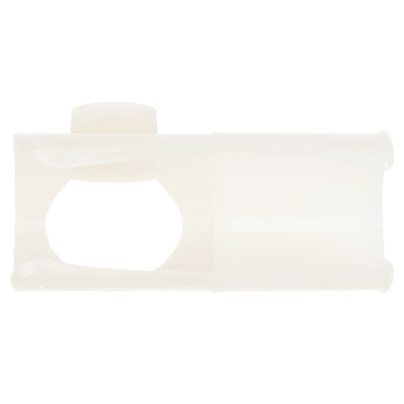 Hytrove Flute Mouthpiece ABS White For Students Music Instrument Prop 1Set 2.4x0.98in