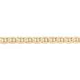 thumbnail image 3 of Auriga 14k Yellow Gold 7mm Anchor Chain Necklace 26 inch for Women, 3 of 6