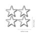 thumbnail image 3 of 50 unids Remaches de estrella de cinco puntas Ropa decorativa Remaches DIY Material de tela, 3 of 5