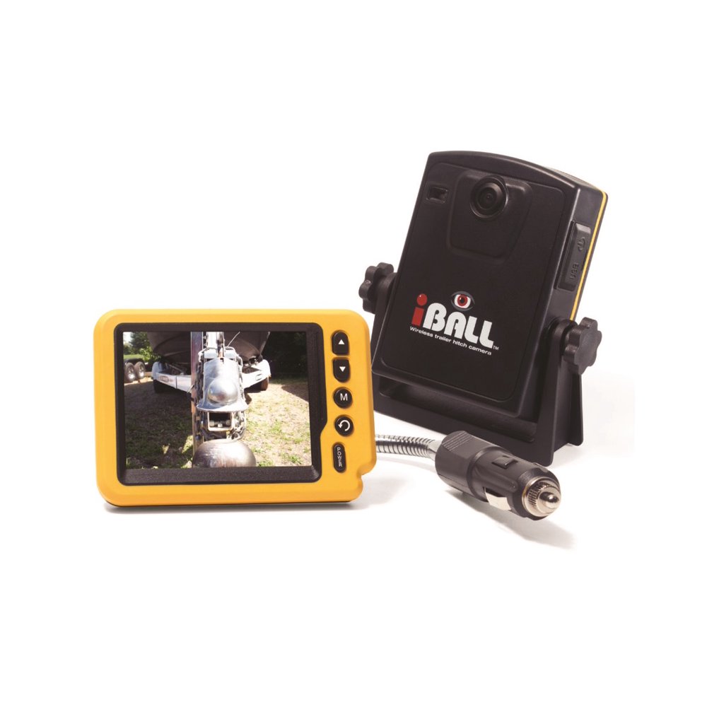 iBall Digital Pro Wireless Trailer Hitch Rear View Camera LCD