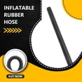 thumbnail image 2 of Mantenga el buceo Zapatillas de acero inoxidable Spring Strap Clip Piezas de chorro con hebilla rápida Hebilla Suministros Suministros Straps Diver Gadgets Black M kenally OD002514-06B, 2 of 7