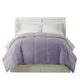 thumbnail image 2 of Benzara BM202045 Couette Réversible Matelassée Génois Boîte de Taille Simple&44; Violet & Gris, 2 of 4