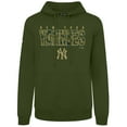 thumbnail image 2 of Men's Levelwear  Green New York Yankees Podium Protect Pullover Hoodie, 2 of 3