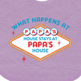 thumbnail image 4 of Inktastic Las Vegas Stays at Papa's Boys or Girls Baby Bib, 4 of 4