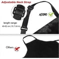 thumbnail image 3 of 4 Pack Chef Aprons, Black Apron with 2 Pockets, Waterproof Adjustable Apron for Men Women,Professional Cooking Apron for Cooking, Gardening, Res, 3 of 5