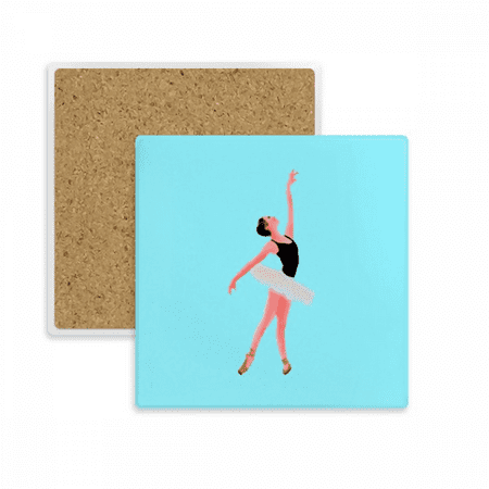

Ballet Action Talent Display Performance Coaster Cup Mat Mug Subplate Holder Insulation Stone