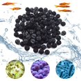 thumbnail image 2 of 100PCS Bio Balls Filter Media, Filtro de acuario con esponja Filtro de acuario Media Tank Bio Balls, para pecera, acuario, estanque Filter Media (26 mm, negro) Sailing  Electrónica, 2 of 6
