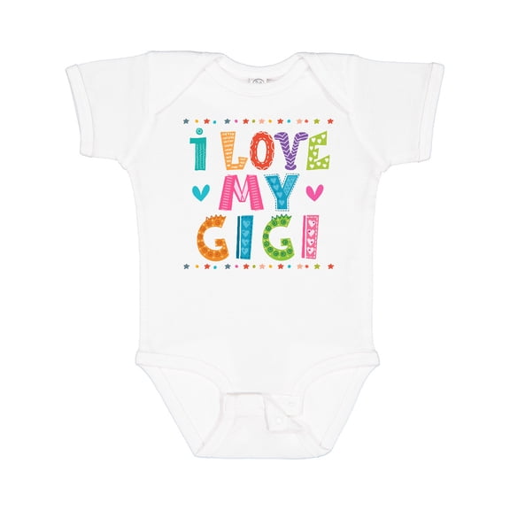 Inktastic I Love My Gigi for Babies Girls Baby Bodysuit