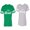 Men Green / Women Heather, variant on The Beast The Beauty Matching Couple Cotton Jerseys (Men Green / Women Black) (Men S / Women S)