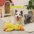 thumbnail image 2 of The Mellow Dog Calming Duck, The Mellow Dog Duck Toy, Zentric Quack-Quack Duck Dog Toy, Quack Quack Duck Dog Toy, Cute No Stuffing Duck with Soft Squeaker for Indoor Small Dog, 2 of 7