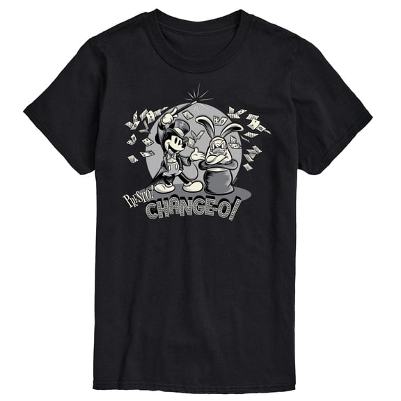 Mickey & Friends - Presto Chango - Men's Short Sleeve Graphic T-Shirt