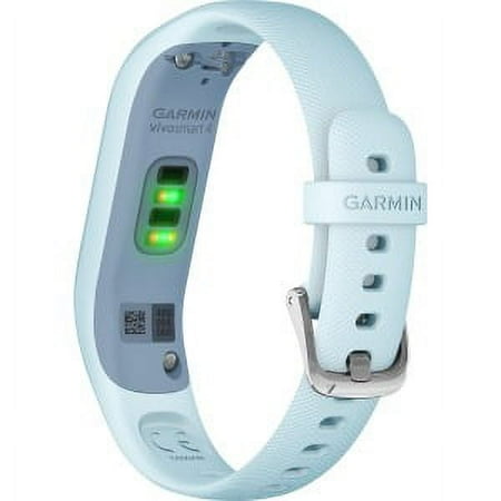 Garmin Vivosmart 4 Splash Proof Woman Azure Blue Fitness Tracker, 0.26" x 0.70"