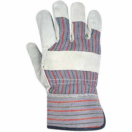 Custom Leathercraft Safety Cuff Men's Work Gloves
