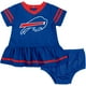 thumbnail image 1 of Gerber Vestido De Jersey Nfl Para Niña Y Cubrepañal, Color Del Equipo, 18 Meses, 1 of 1