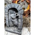 thumbnail image 3 of Mouse Gate Stone Statue | Resin mouse | Outdoor Garden Home | Animal decoration | Hang on the wall, 3 of 4