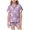 B282 Purple, variant on Likimi Toddler Child Girls Halloween Pajamas Set Short Sleeve Hallowmas Ghost Print Lapel Button Down Pjs Tops With Shorts For Party Comfort Homewear