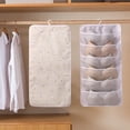 thumbnail image 3 of TUOBARR Non-woven Double-sided Storage Bag Washable Wardrobe Multi-pocket Bra Hanging Bag Door Rear Socks Storage Bag, 3 of 5