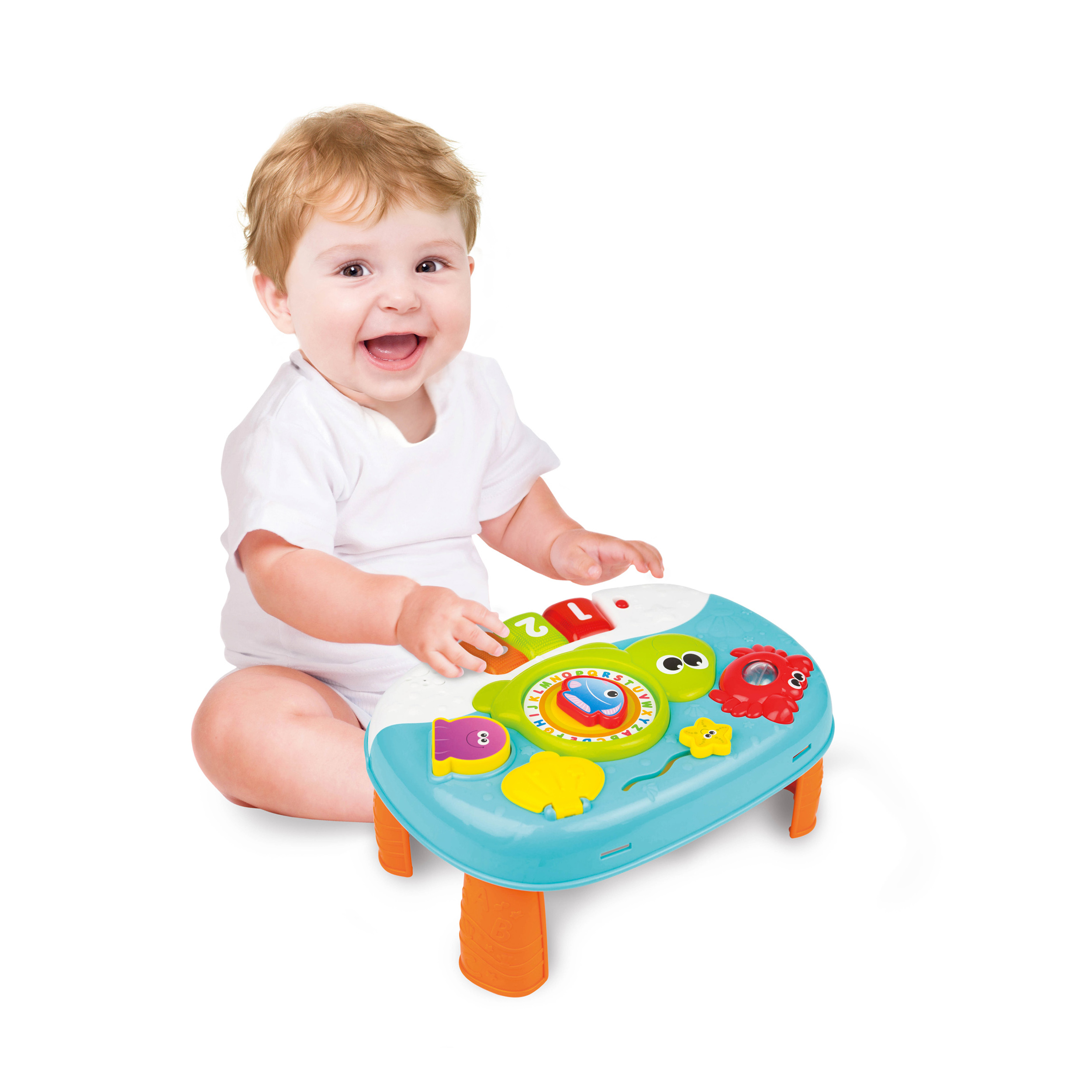 Winfun 2-in-1 Ocean Fun Activity Center for Ages 9 Months and up