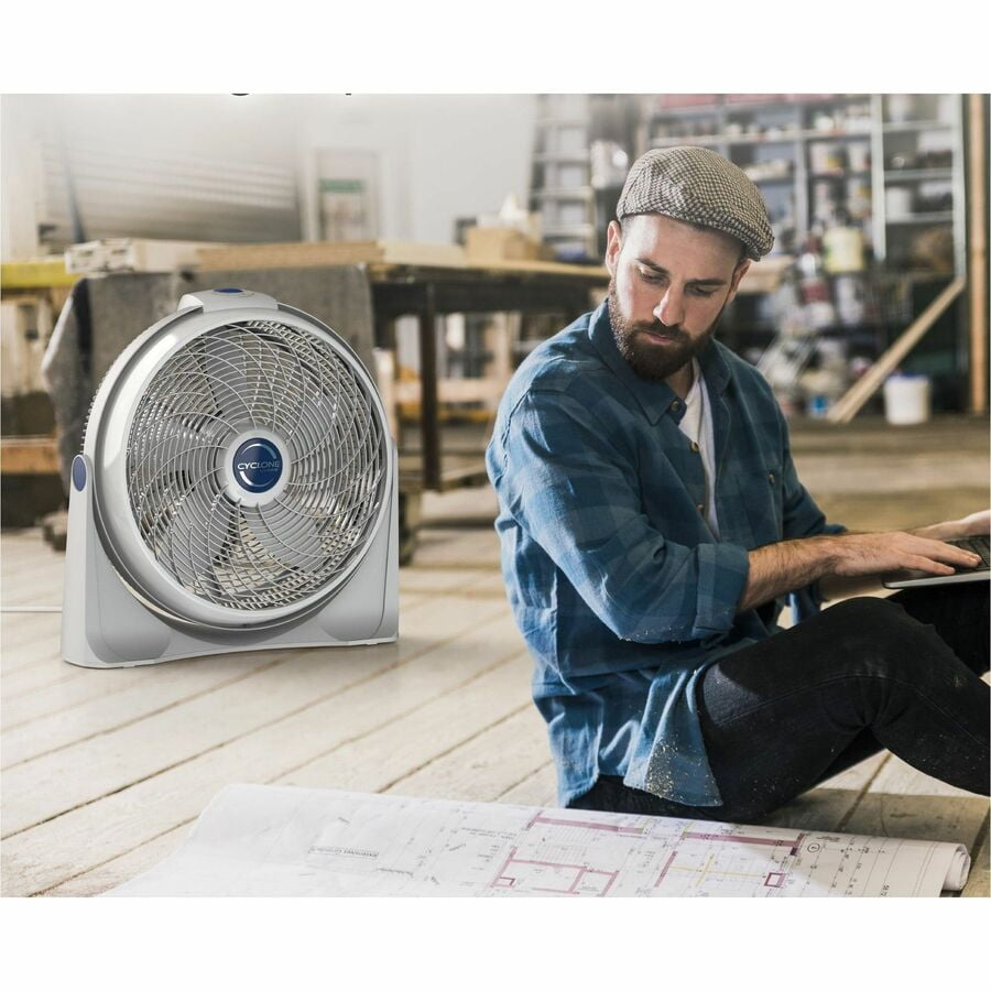 Lasko 3 Speed Cyclone Pivoting Floor Fan