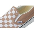 thumbnail image 7 of VANS FU CLASSIC SLIP-ON UNISEX SNEAKERS - BROWN - Theory Checkerboard Warm Taupe / Men 3.5 / Women 5 / Medium, 7 of 7