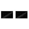 thumbnail image 1 of 2X Interruptor de Pared con Luz TáCtil Inteligente WIFI, Panel de Cristal de 8 Entradas, Tuya Smart Life para Alexa, Home, Negro, 1 of 4
