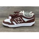 thumbnail image 1 of New Balance 480 Leather Lifestyle Sneakers Men's Size 6.5 White Brown BB480LHB, 1 of 6