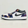 thumbnail image 4 of Ni - ke Air Jordan 1 Low SE “Nothing But Net” Men’s Size 11 White Lifestyle Sneakers, 4 of 5