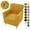 Yellow, variant on ATJIA Armchair Slipcover Chair Cover Stretch Spandex Club 1 Piece Sofa Armchair Covers Elastic Single Couch Covers