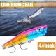 thumbnail image 3 of Señuelo de pesca Popper de 12 g, anzuelo triple, cebo duro artificial, cebo Jerkbait de 9,5 cm (A) Tmvgtek pescar, 3 of 9