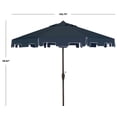 thumbnail image 5 of Safavieh Zimmerman 9' Market Crank UV Resistant Patio Umbrella, Navy, 5 of 8