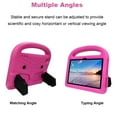 thumbnail image 4 of Nalacover Portable Heavy Duty Case for Amazon Kindle Fire 7 2022, EVA Shockproof Armor Military Grade Lens Protection Case with Kids Friendly Handle Foldable Stand Bracket Case, Pink, 4 of 9