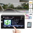 thumbnail image 2 of Universal 7023D Car MP5 Player 6.6 inch HD Touch Screen Bluetooth 2 Din Car Stereo FM Radio AUX With Rear View Camera, 2 of 9