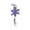 Blue, variant on Christmas Snowflake Fireplace Stocking Hook, Iron Mantel Hanger with Weighted Support, Freestanding Holiday Decor Accessory for Stockings, Garland and Seasonal Displays on Shelves and Countertops
