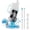 Blue, variant on Robokleen Handheld Pool Vacuum RG-H1 Cordless, 30 GPM Suction, Brushless Motor, Dual-Layer Filtration, Removable Battery, Blue