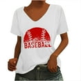 thumbnail image 1 of Birdeem T-Shirt Sans Manches à Col en V Imprimé Mode Décontractée pour Femmes, 1 of 7