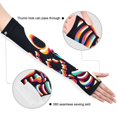 thumbnail image 3 of ALAZA Skull with Hand UV Sun Protection Arm Sleeves UPF 50+ Compression Cooling Sleeve 1 Pair, 3 of 7
