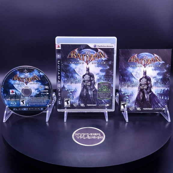Restored Batman: Arkham Asylum Sony PlayStation 3 PS3 2009 (Refurbished)