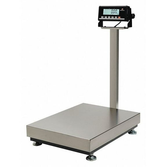 Measuretek Digital Platform Bench Scale 300 lb./150kg Capacity 12R966