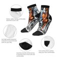 thumbnail image 3 of Uemuo Four Running Horses Printed Crew Socks, Moisture-Wicking Socks, Athletic Socks for Men Breathable Cushion Socks Casual Sport Socks for Running Traveling, 3 of 6