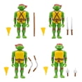 thumbnail image 1 of In Stock Super7 Mutant s Raphael Leonardo Donatello MichaelangeloReAction Figures Toy Collection Gift Boy, 1 of 5