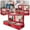 Red 40.94×14.17×5.91in, variant on SMKE Tear-Proof Christmas Light Storage Bag,Holiday Decor Organizer,U-Shaped Zipper Light Container,Reinforced Handle Xmas Ornament Bag For Storing Fairy Lights,Extension Cords,Baubles & Ornaments