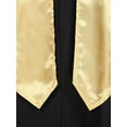 thumbnail image 6 of TiaoBug Womens Mens Choir Church Robe V-neck Long Sleeve Zipper Graduation Gown Black M, 6 of 7