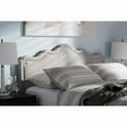 thumbnail image 2 of Baxton Studio Nadeen Modern and Contemporary Greyish Beige Fabric Full Size Headboard, 2 of 7