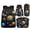 Cartoon Cosmic Planet, variant on Yspwyqan Boys Backpack Set, Vintage USA Flag Largemouth Bass Backpack and Lunch Box Set Boys Ages 8-15, 17" Double Zipper Trendy Bookbag with Water Bottle Bag for Elementary Middle