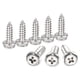 thumbnail image 1 of Tornillos autorroscantes con arandela hexagonal Phillips, M5 x 16mm, tornillo de brida hexagonal de acero inoxidable 304, paquete de 20, 1 of 4