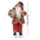 thumbnail image 3 of Naiovety Decoración navideña de Papá Noel, de Papá Noel de escritorio, muñeco de Papá Noel realista, adorno para el hogar para el hogar y la Kits de decoración para fiestas No.1 Naiovety HA039726-01, 3 of 5