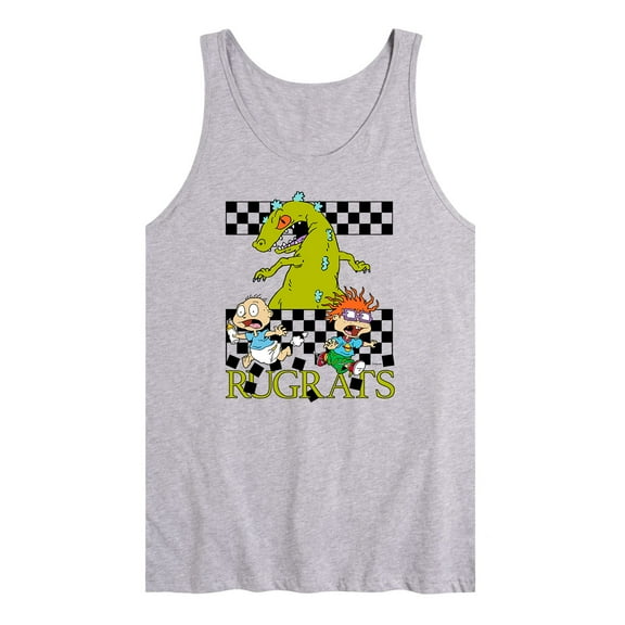 Rugrats - Reptar Checkers - Men's Jersey Tank