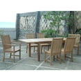 thumbnail image 5 of Teak Bahama Chicago 7-Pieces Dining Set Chair, 5 of 7