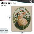 thumbnail image 4 of Stupell Industries Cottage Bloom Nest Bunny Canvas Art, 36 x 48, by Yen, 4 of 8