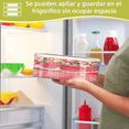 thumbnail image 4 of Caja De Almacenamiento Portátil Para Refrigerador De Cocina Xtellar Color Blanco, 4 of 4